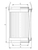 Thumbnail C132G10 Hydraulikfilterelement