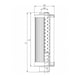 Thumbnail D102T125AB3 Hydraulikfilterelement