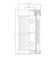 Thumbnail D114G06B Hydraulikfilterelement