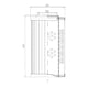 Thumbnail D141T40AV Hydraulikfilterelement