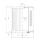 Thumbnail D220T60 Hydraulikfilterelement