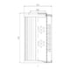 Thumbnail D312G03A Hydraulikfilterelement