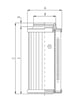 Thumbnail D730G03BV Hydraulikfilterelement