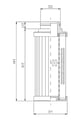 Thumbnail D770G25B Hydraulikfilterelement