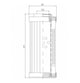 Thumbnail D811G06B Hydraulikfilterelement
