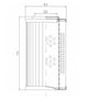 Thumbnail DHD15G05B Hydraulikfilterelement