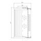 Thumbnail DHD660B50V Hydraulikfilterelement