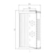 Thumbnail DVD20004W25B Hydraulikfilterelement