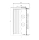 Thumbnail DVD2180B40B/5 Hydraulikfilterelement
