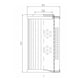 Thumbnail DVD2560E10B Hydraulikfilterelement