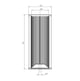 Thumbnail E742G10 Hydraulikfilterelement