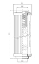 Thumbnail R102G10B Hydraulikfilterelement