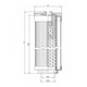 Thumbnail R104G15B/1 Hydraulikfilterelement