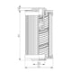 Thumbnail R122G25C Hydraulikfilterelement