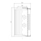 Thumbnail R271T250 Hydraulikfilterelement