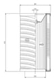 Thumbnail R271T25 Hydraulikfilterelement