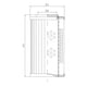 Thumbnail R273T125 Hydraulikfilterelement
