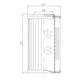 Thumbnail R273T60 Hydraulikfilterelement