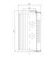 Thumbnail R282G25 Hydraulikfilterelement
