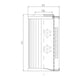 Thumbnail R294G10 Hydraulikfilterelement