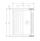 Thumbnail R331C10 Hydraulikfilterelement