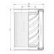 Thumbnail R660G15B0 Hydraulikfilterelement