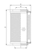 Thumbnail RHK251M15V Hydraulikfilterelement