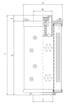 Thumbnail RHR330G10V6/AB1 Hydraulikfilterelement
