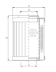 Thumbnail RMR690E05B Hydraulikfilterelement
