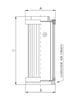 Thumbnail S420T149 Hydraulikfilterelement