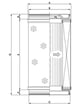 Thumbnail U163G06V/ESD Hydraulikfilterelement