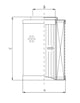 Thumbnail WG245 Hydraulikfilterelement