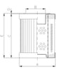 Thumbnail WG663 Hydraulikfilterelement