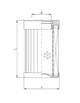 Thumbnail WT1290 Hydraulikfilterelement