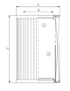 Thumbnail XR1000T130 Hydraulikfilterelement