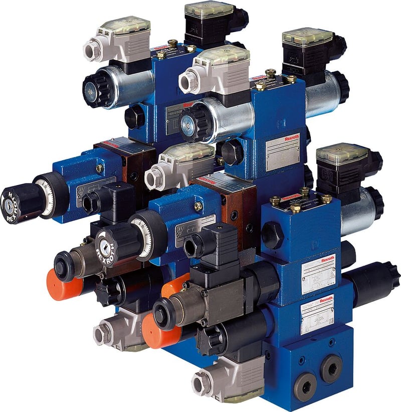 Bosch Rexroth R901417847 Reihenplatte
