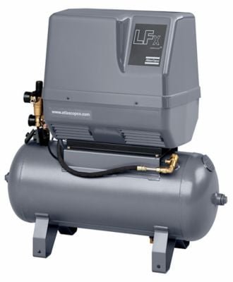 Atlas Copco 8115405220 Kolbenkompressor ölfrei, luftgekühlt, stationär, auf Behälter