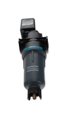Atlas Copco 8102372203 DD15+ Koaleszenzfilter für den allgemeinen Schutz, der feste Partikel, flüssiges Wasser und Ölaerosol mit eingebautem inPASS-Bypass entfernt.