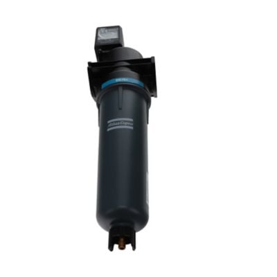 Atlas Copco 8102372209 DD75+ Koaleszenzfilter für den allgemeinen Schutz, der feste Partikel, flüssiges Wasser und Ölaerosole mit eingebautem inPASS-Bypass entfernt.