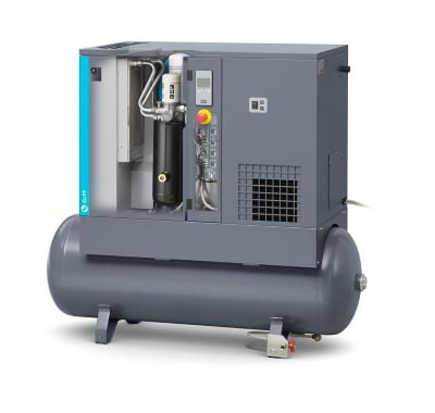 Atlas Copco 8152103680 Schraubenkompressor, öleingespritzt, mit integriertem Kältetrockner auf - Bild 3