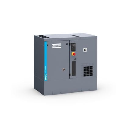 Atlas Copco 8152103978 G7 VSD FF 7,5 kW drehzahlgeregelter öleingespritzter Schraubenkompressor mit integriertem Kältetrockner - 8 bar, Bodenaufstellung