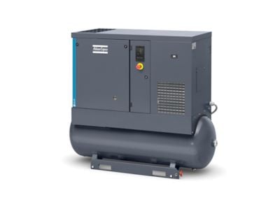 Atlas Copco 8153290385 Schraubenkompressor, öleingespritzt, integrierter Kältetrockner, behältermontiert - Bild 2
