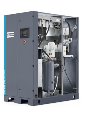Atlas Copco 8153347186 Schraubenkompressor, drehzahlgeregelt, 400 V / 50 Hz, öleingespritzt, - Bild 2