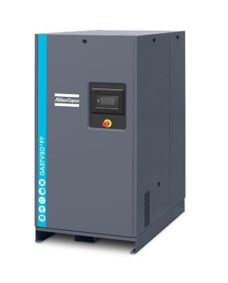 Atlas Copco 8153299520 Schraubenkompressor, drehzahlgeregelt, 400 V / 50 Hz, öleingespritzt, wassergekühlt