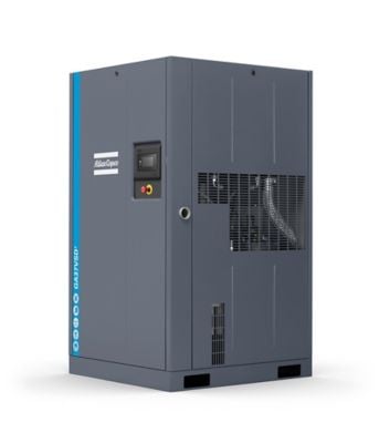 Atlas Copco 8153188241 Schraubenkompressor, drehzahlgeregelt, 400 V / 50 Hz, öleingespritzt, luftgekühlt, Kältetrockner integriert - Bild 2