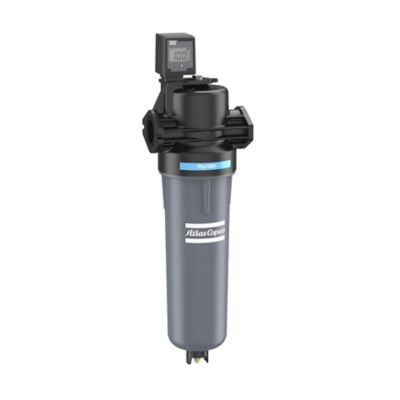 Atlas Copco 8102372663 PDp 145+ hocheffizienter Koaleszenzfilter für eine optimale Trockenstaubfiltration, für allgemeine Anwendungen mit eingebautem inPASS-Bypass.