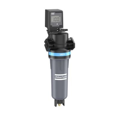 Atlas Copco 8102372451 UD7+ ultimativer Öl-Aerosol-/Nassstaubfilter für allgemeine Anwendungen mit eingebautem inPASS-Bypass