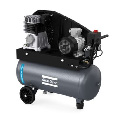 Atlas Copco 4116028248 Automan AC31 1-stufiger Profi-Kolbenkompressor 90L