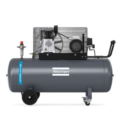 Atlas Copco 4116028587 Automan AC31 1-stufiger professioneller Kolbenkompressor 200L