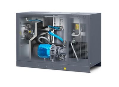 Atlas Copco 8153650380 Schraubenkompressor, 400 V / 50 Hz, öleingespritzt, luftgekühlt, Kältetrockner integriert - Bild 3